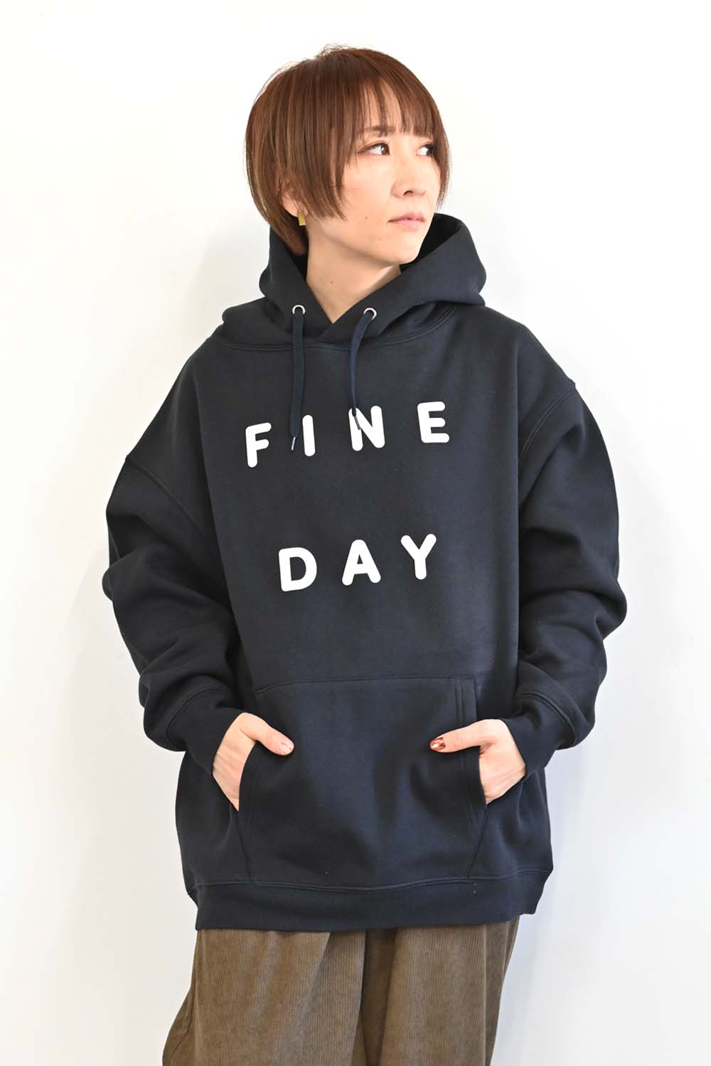 ≪SALE≫FINE DAY裏起毛パーカー