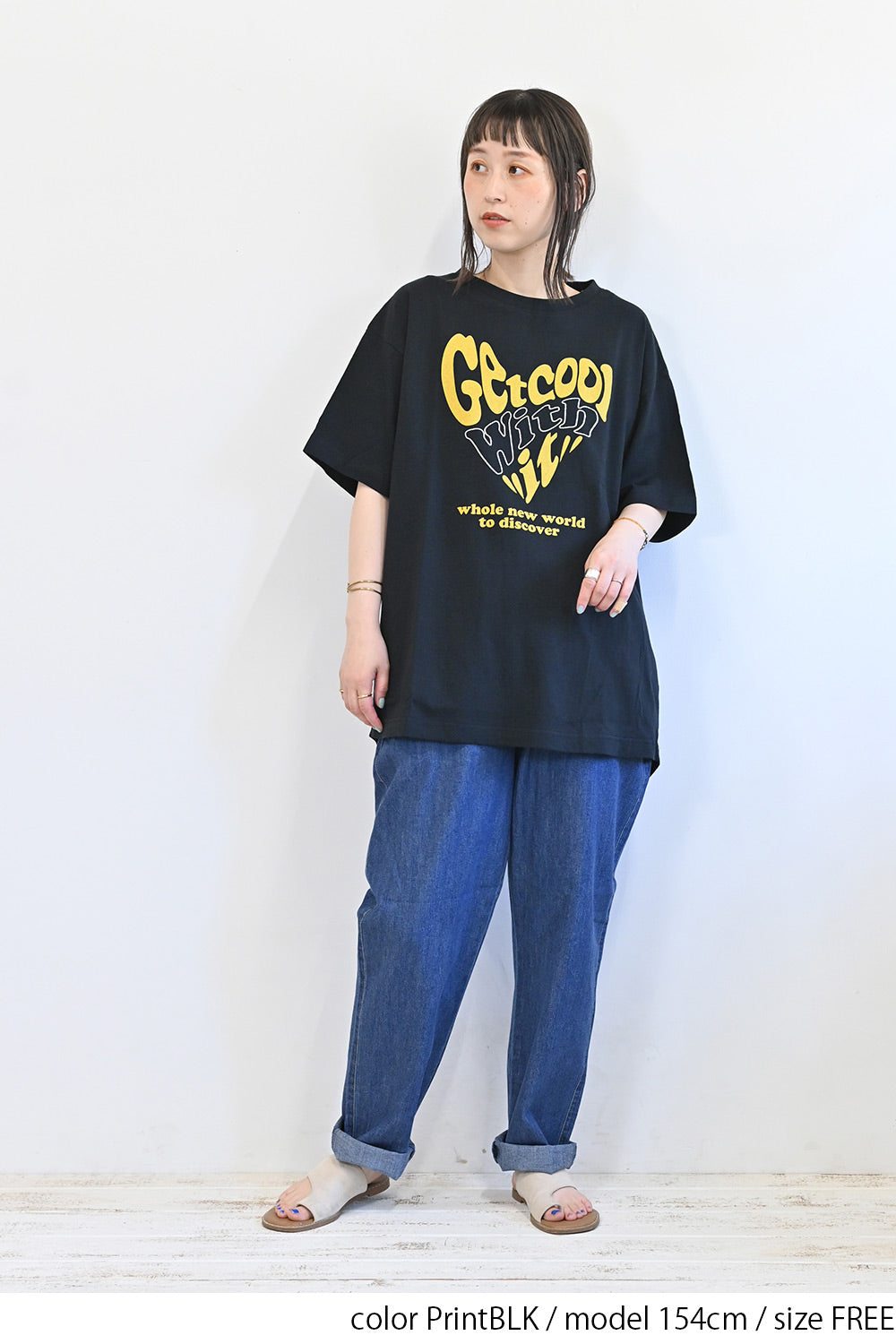 【WEB限定！税込8,100円以上のお買い物で20%OFF開催中】≪SALE≫Getcool半袖プリントTシャツ